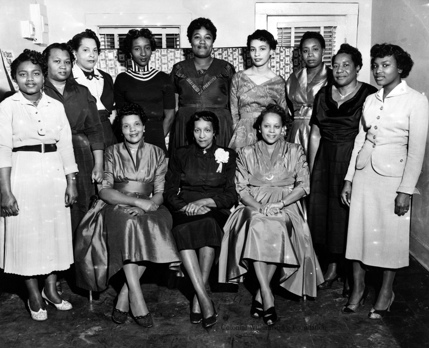 Group Portrait Of African American Women s Club Transcribe